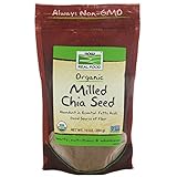 NOW Foods Real Food Organic Milled Chia Seed