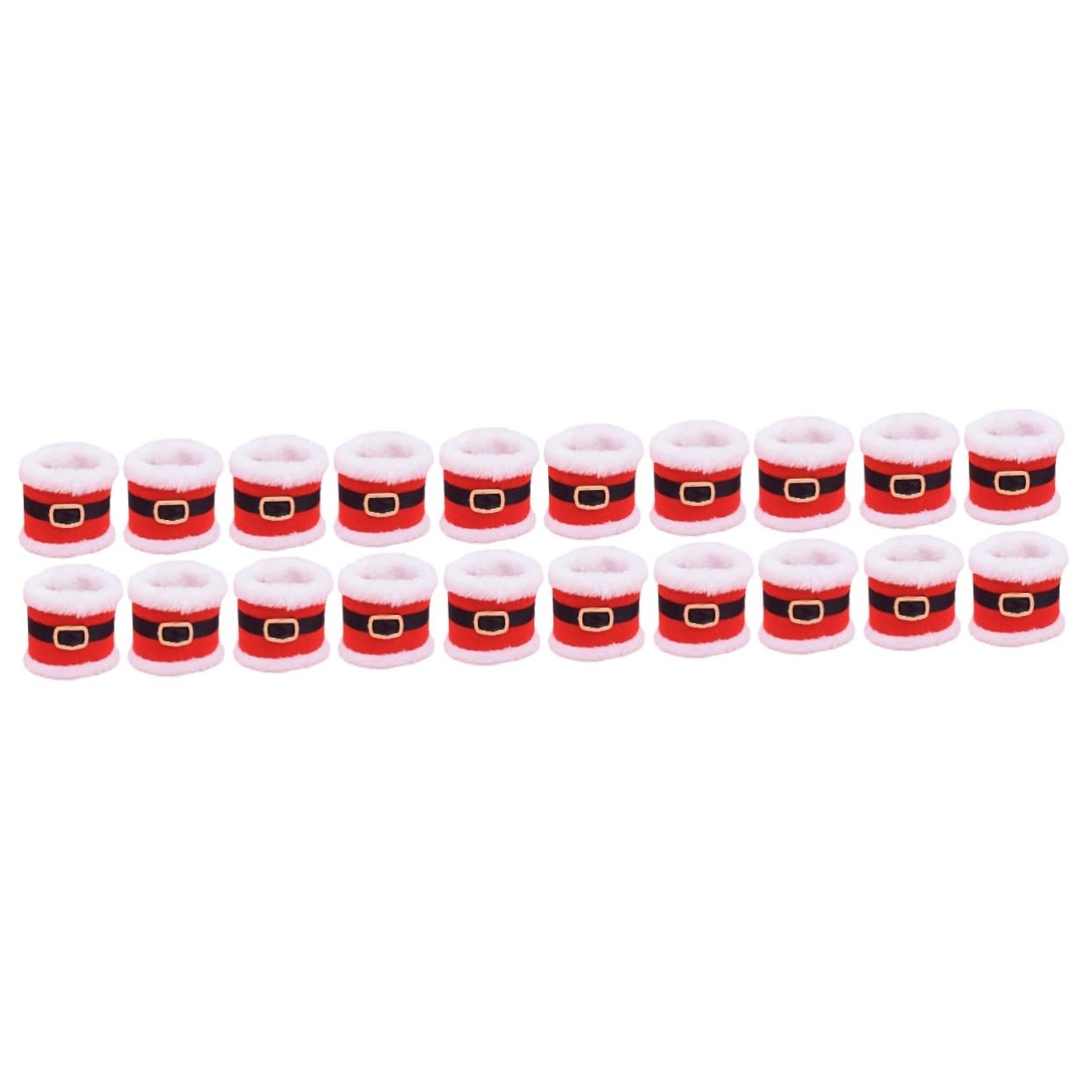 Cabilock 5 Set Portatovaglioli Natalizi Da Decorazioni Per Tavola Festiva Per Feste Natale Ristoranti E Decorazioni Domestiche 4 Pezzi*5