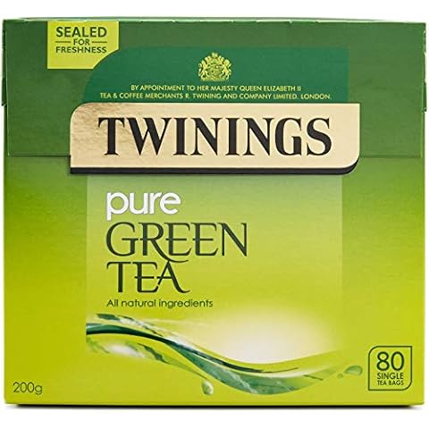 Twinings Pure Green Tea Bags Pack Cover