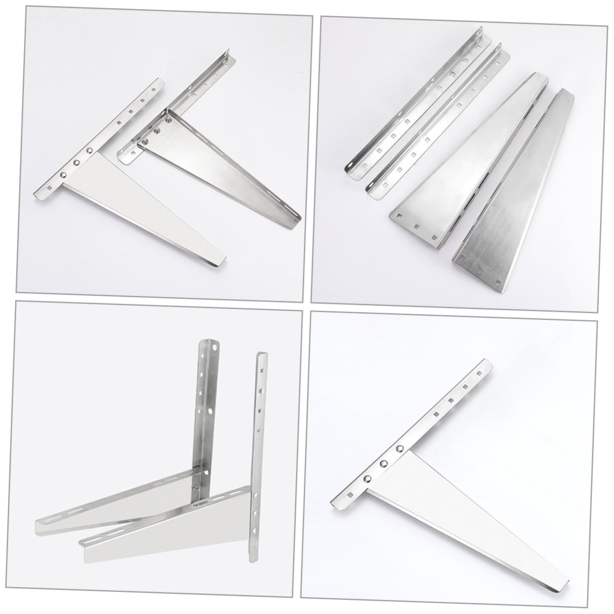 Soporte de Montaje en Pared de Acero Inoxidable para Aire Acondicionado