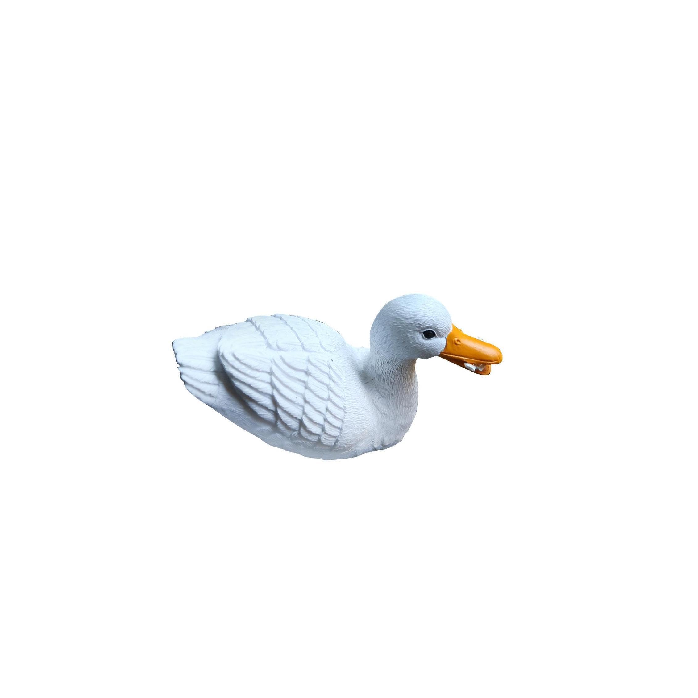 Canard décoratif en résine pour étang et accessoire photo de jardin