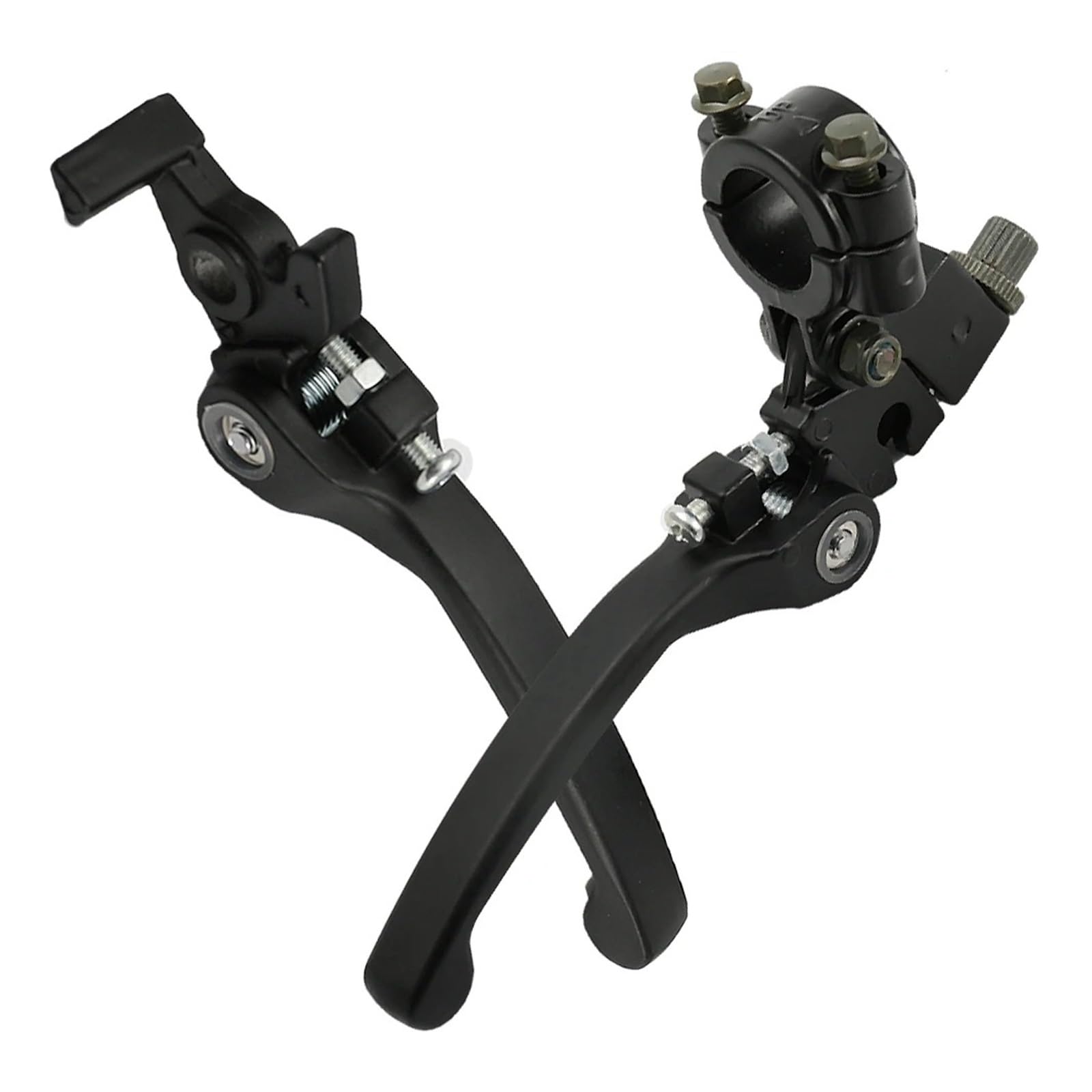 JWQEBNS Motorcycle Brake Clutch Levers for CRF IRBIS Apollo Xmotos KAYO BSE Folding Brake Lever Handle Clutch Levers Pit Dirt Bike Set Parts