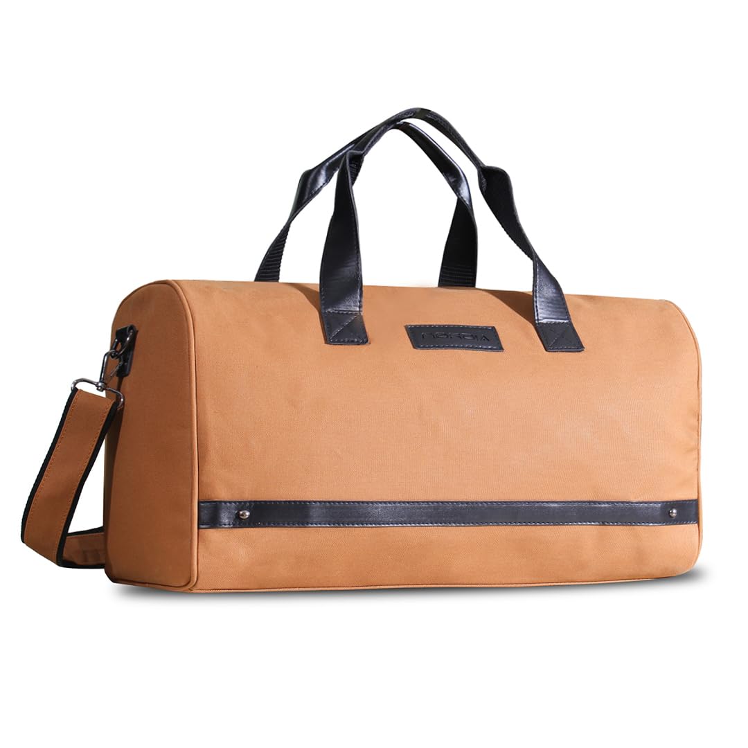Rover Classic 30L Duffel – Desert Tan Ember Edition | Stylish Unisex Multipurpose Travel Duffel Bag with Shoe Pocket-image-11