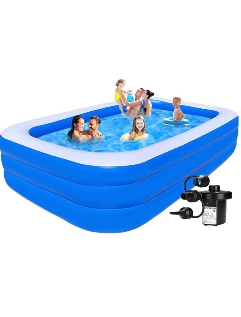 Buy ATTIRE Inflatable Pool for Kids and Adults 10 Ft Family Swimming