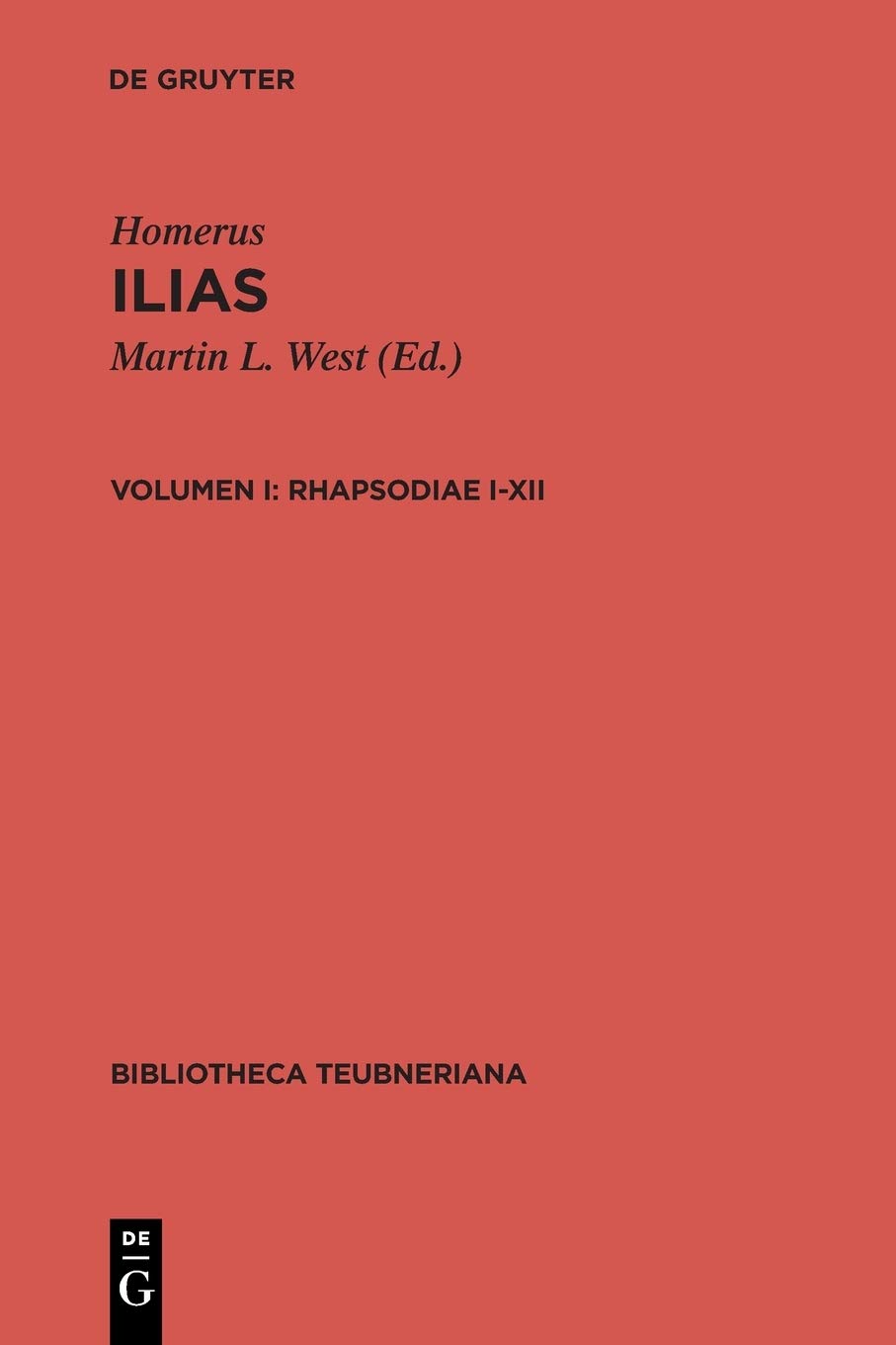 Ilias: Rhapsodiae I-XII: 1431