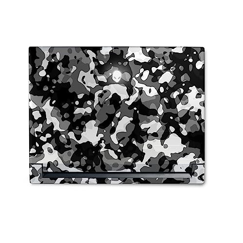 Image of MightySkins Skin Compatible with Alienware M18 R1 (2023) Full Wrap Kit - Black Modern Camo | Protective, Durable, and Unique Vinyl Decal wrap Cover | Easy to Apply & Change Styles | Made in The USA