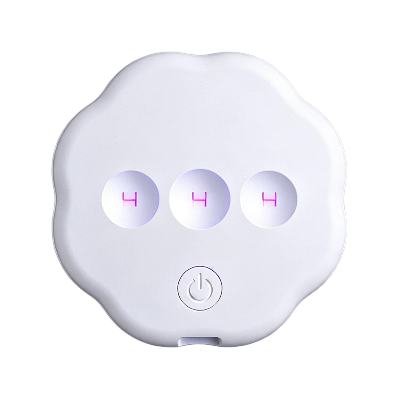 UV Toilet Light - Rechargeable Automatic Adhesive UV Cleaner Glow, Toilet Light Motion Sensor for Bathroom, Indoor Room, Bedroom, Home Boys Girls Nights Lights, Hygiene Use