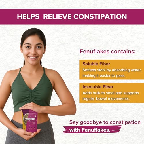 Image of Fenuflakes 1kg Fiber supplement | Bloating,acidity, & constipation relief |High Protein|Prebiotic fiber| low carbs |Aids in managing blood sugar levels |Neutral in taste |Add to any food| 100 servings