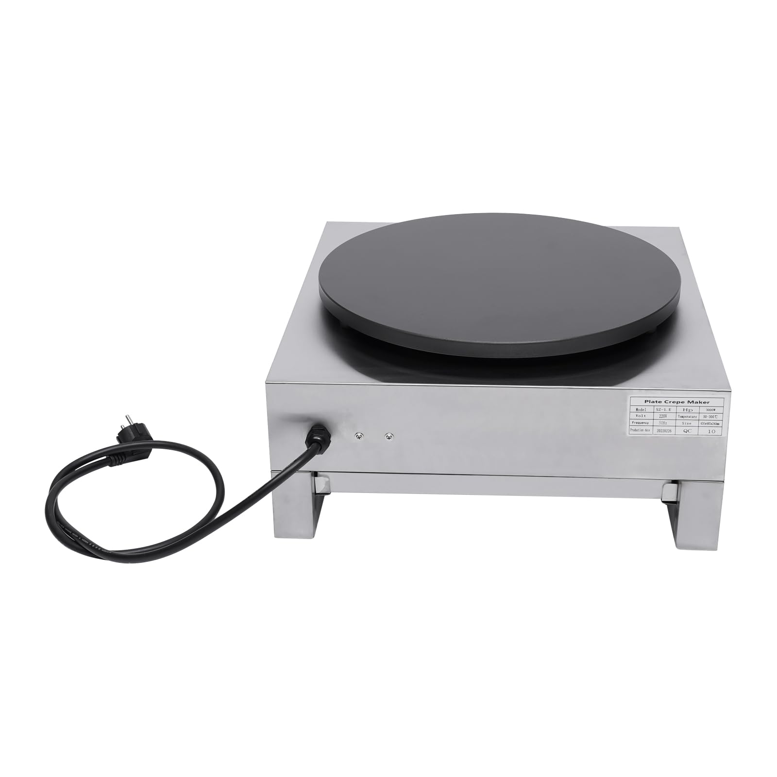 Produttore Di Pancake, Crepes Maker, Piatto Crepe, Macchina Per Pancake, Crepe Elettrico, Adatto Per La Preparazione Di Pancake, Pancetta, Salsicce Fritte, Ecc, In Cucine, Ristoranti