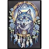 Easy Crafting: The 5D Diamond Art Painting notebook is simple to make, providing an enjoyable and stress-free crafting experience. This makes it accessible for people of all skill levels, ensuring that anyone can create a beautiful, personalized note...