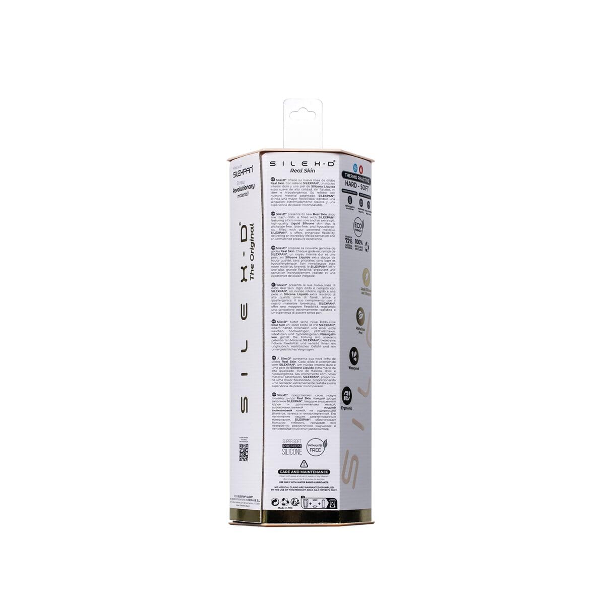 Gode Real Skin Model 1 flesh 17,8 cm - SilexD