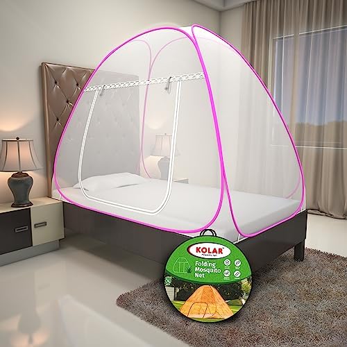 Kolar Mosquito Net for Single Bed, 6 Feet x 4 Feet Premium Single Bed