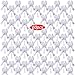JNCH 60pcs Lazo Regalo Grande en Blanco para Coche Envolver Regaolo de...