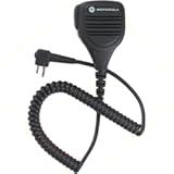 Original OEM PMMN4013 PMMN4013A Remote Speaker Microphone with 3.5mm Audio Jack, Coiled Cord & Swivel Clip, Intrinsically Safe