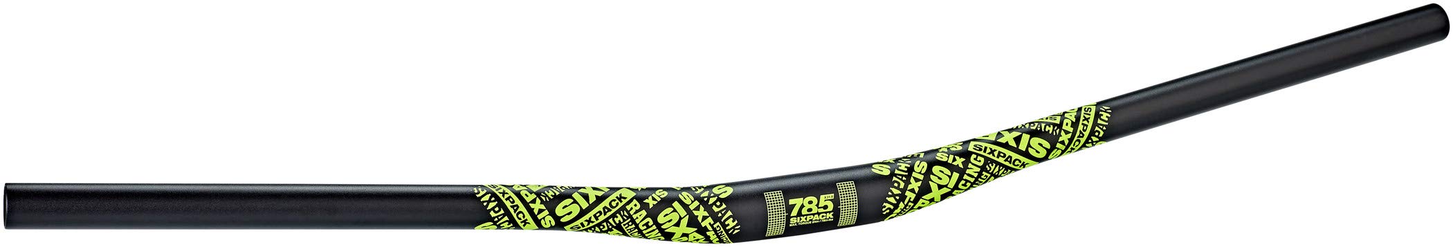 Sixpack Millenium785 Riser 785 mm Handlebar Black/Neon Yellow, Standard