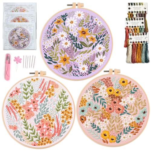 Myfelicity Embroidery Kit with Patterns