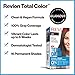 Revlon Permanent Hair Color, Permanent Hair Dye, Total Color with 100% Gray Coverage, Clean & Vegan, 10 Black, 10.2 Oz