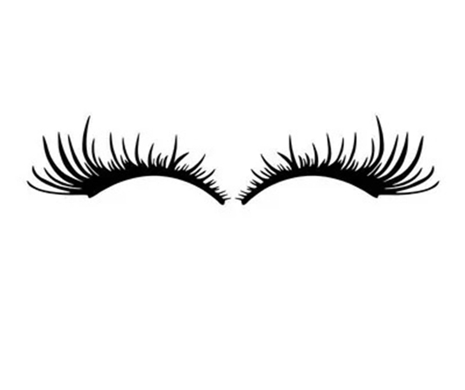 Car Eyelashes A Pair of Eyebrow Stickers for Car Headlights Sexy Eyelash Stickers for Car Headlights Decoration Headlight Eyebrows(Eyelash Black)