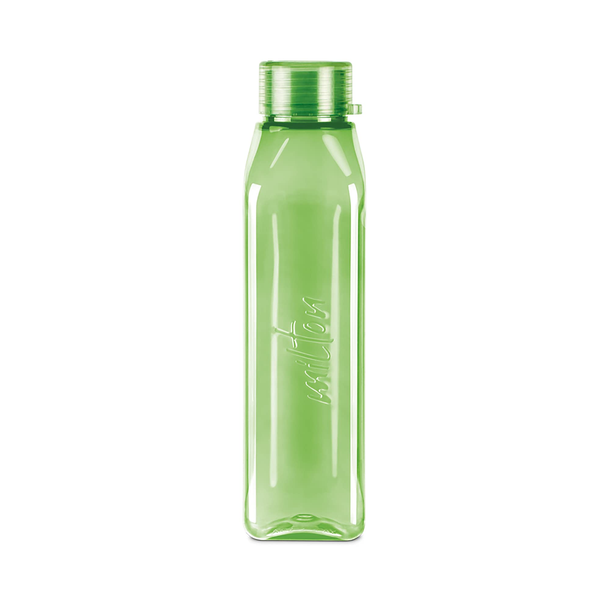 MILTONPrime 1000 Pet Water Bottle, 1 Piece, 1 Litre, Green, Reusable Plastic Fridge Bottle, BPA Free and Leak Proof Waterbottle for School, Travel, Work