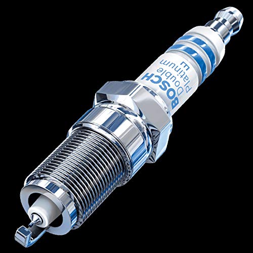Image of BOSCH 8103 OE Fine Wire Double Platinum Spark Plug - Pack of 4 | Engineered for Extended Performance Life and Durability