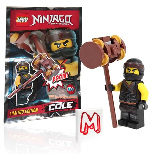 LEGO NinjaGO Sons of Garmadon MiniFigure - Cole (with Boom Hammer) Foil Pack