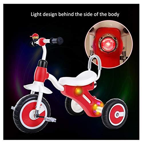 GYF Geschenk von dort Spielzeug Musik Baby Baby Fahrrad Kindergarten Kinderdreirad 2 bis 6-jährige Baby Roller Walker… – Bild 8