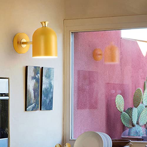 Aplique de pared de metal de hierro E27 para iluminación interior moderna 4