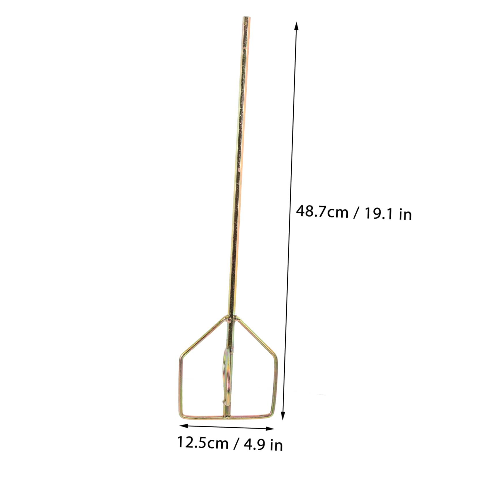 KONTONTY Stirring Rod Oil Paint Mixing Sticks Handheld Cement Drill Portable Concrete Stirrer Mixer Drywall Mixer Replacement Drill Mixing Rods Cement Mixing Sticks Blender Steel