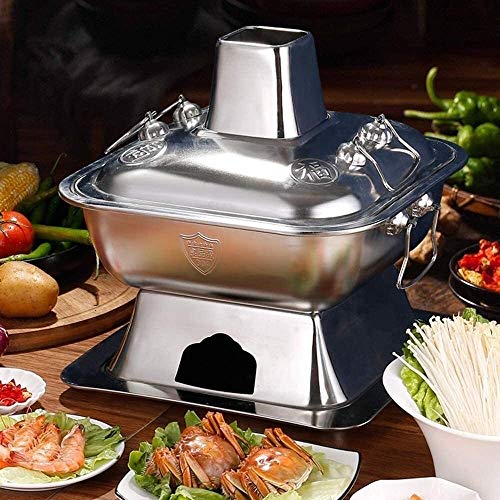 Olla Caliente de Carbón de Cobre Tradicional China miniatura 3