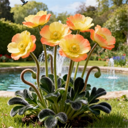Schnell wachsende/kälteresistente Anemone/Seltene Anemone/Bodendecker für den Garten-6 PCS-C