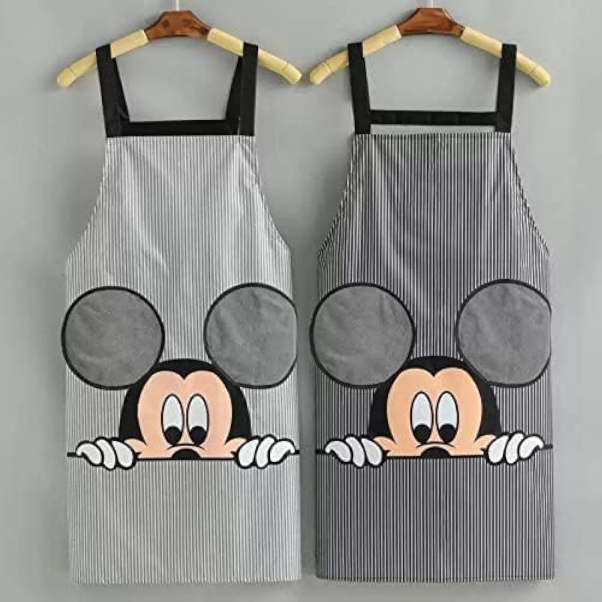 Mouse Pattern Waterproof Kitchen Bib Apron