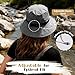 Sun Bucket Hat for Men Women Fishing Beach Safari Hats for Golf Hiking Hunting Outdoor UPF 50+ DeepGrey