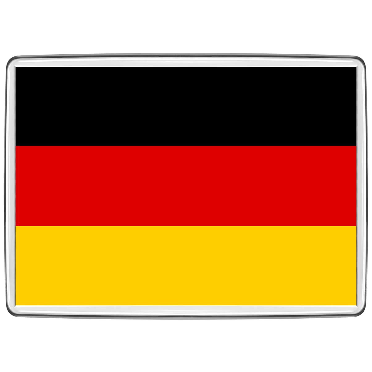 Pixly® Germany Flag Fridge Magnet Large Jumbo Size German Keepsake Country Souvenir Novelty Refrigerator Magnets Gift