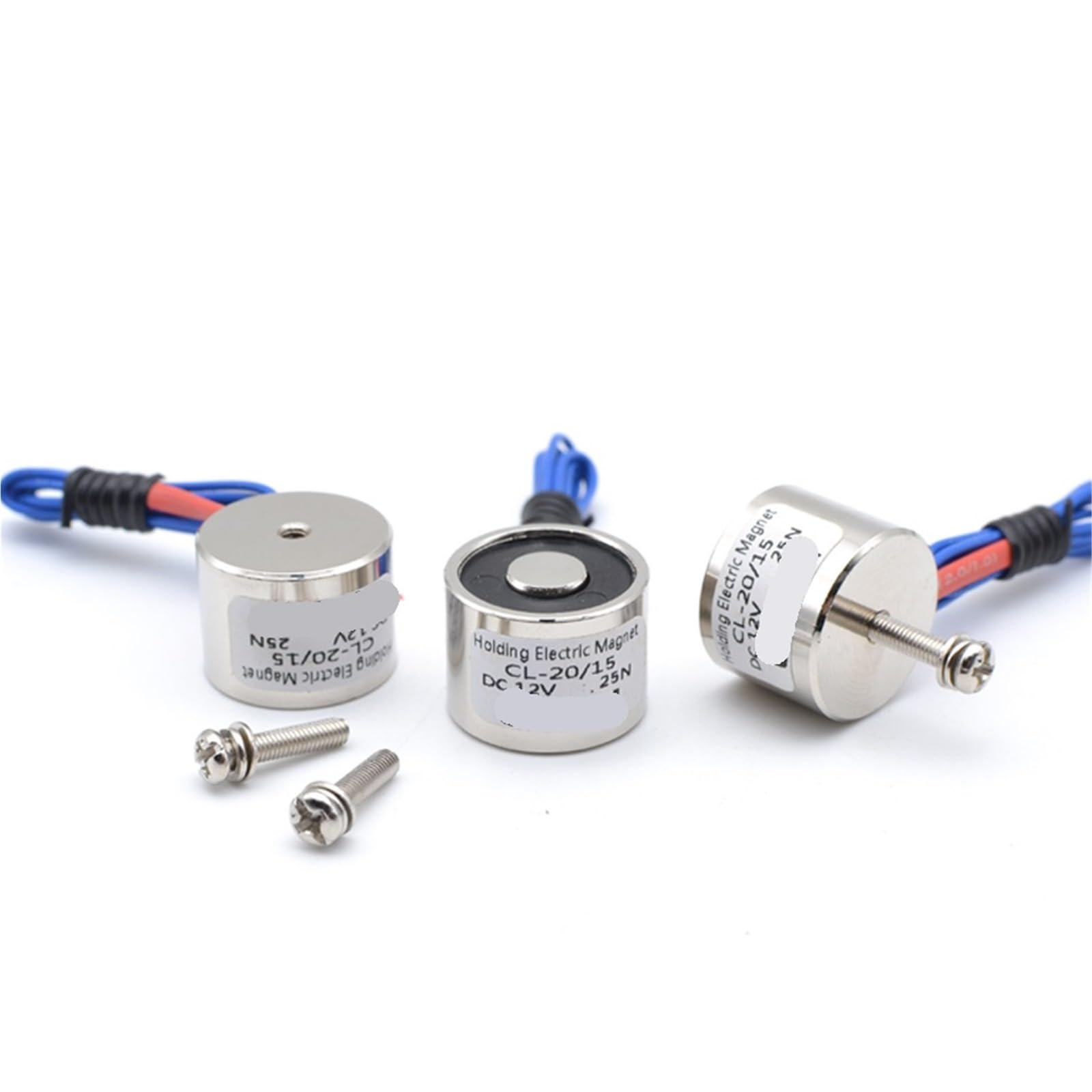 Aimant électrique de maintien D20 pour résoudre les chutes d'objets 24V 25N