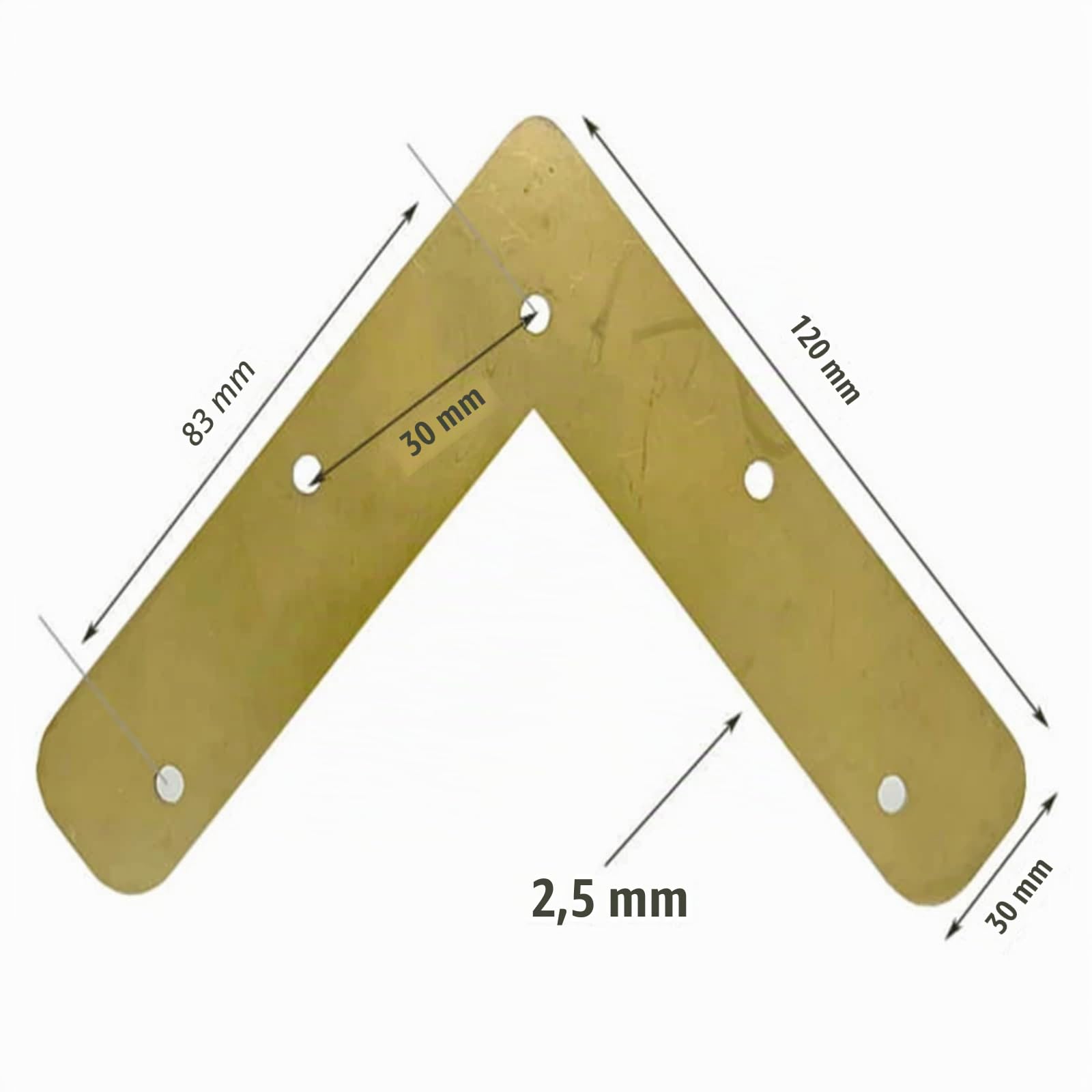 Piedini per Mobili 1PC 20cm-40cm Gambe da tavolo in ferro dorato Hardware for mobili in metallo Piedino for mobili inclinabile regolabile in acciaio inossidabile Gambe per Mobili ( Color : Golden-20cm
