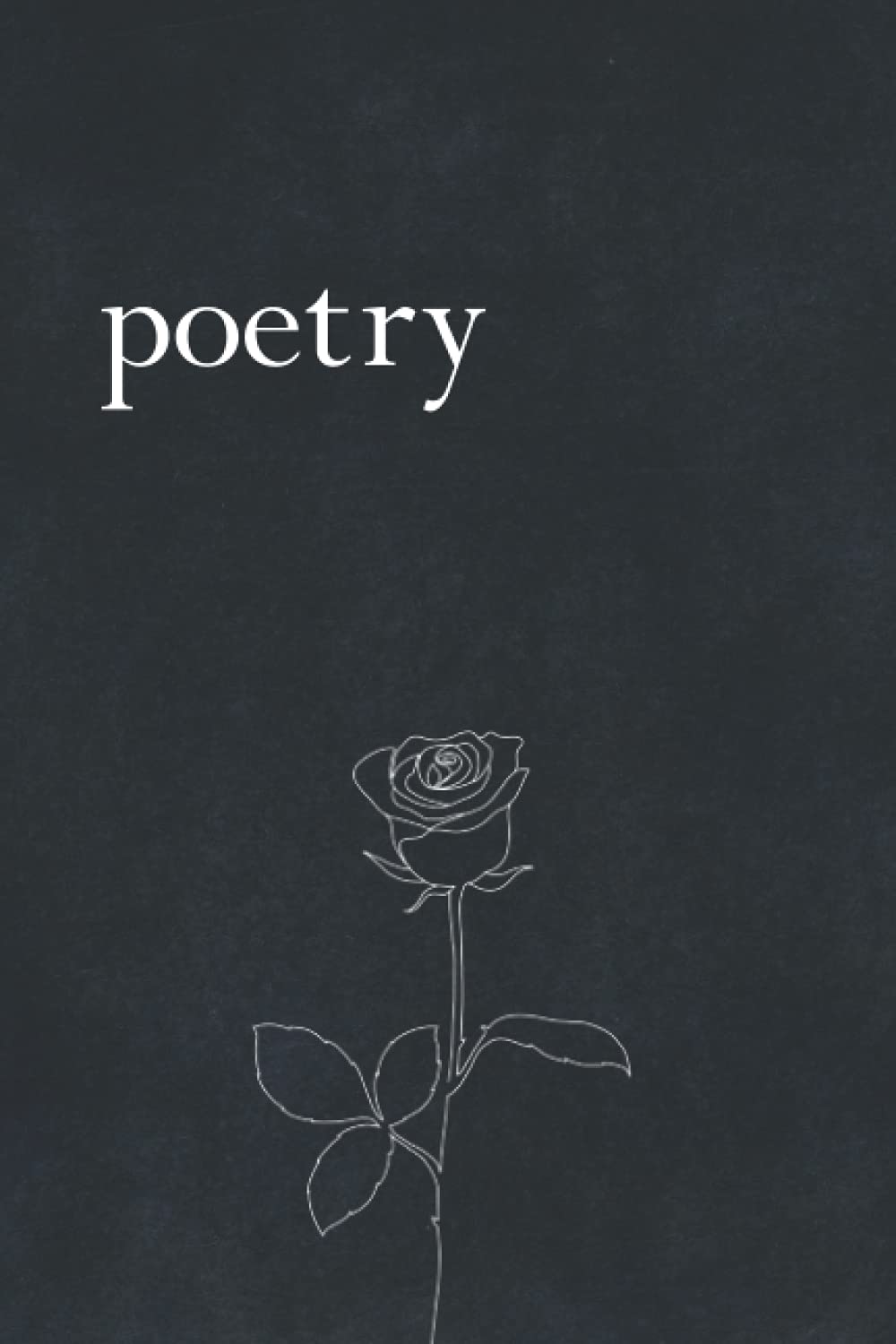 poetry: a blank book to write your own poetry