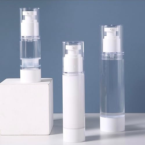 Miniatura 2 de FaceBucks Botella de viaje de 3.4 oz3.4 fl oz, paquete de 6, recipientes reutilizables de varios tamaños, productos sellados transparentes para el