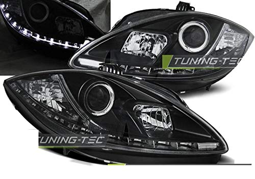 Paire de feux phares S- Leon/Altea 09-13 Daylight led noir