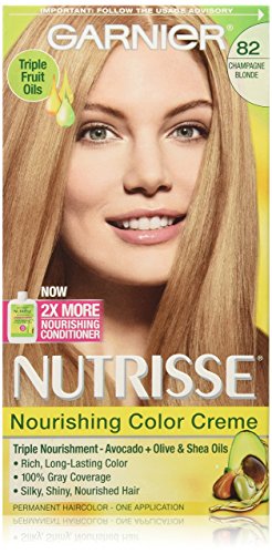 Garnier Nutrisse, couleur crème nourrissante, 82 blond champagne