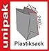 Produktbild Plastiksack Seitenfaltensack Müllsack PE-Sack 2100 x 2100mm 10 Stück 2500 Liter 85my Abfallsack Müllbeutel Spänesack