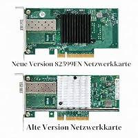QINIYEK 10G Gigabit PCIE Netzwerkkarte 10Gb PCI Express Ethernet Adapter – Ansicht 3