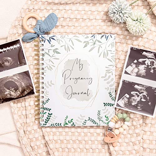 Two Little Dinos Pregnancy Journal Memory Book For Expecting Moms thumb #1