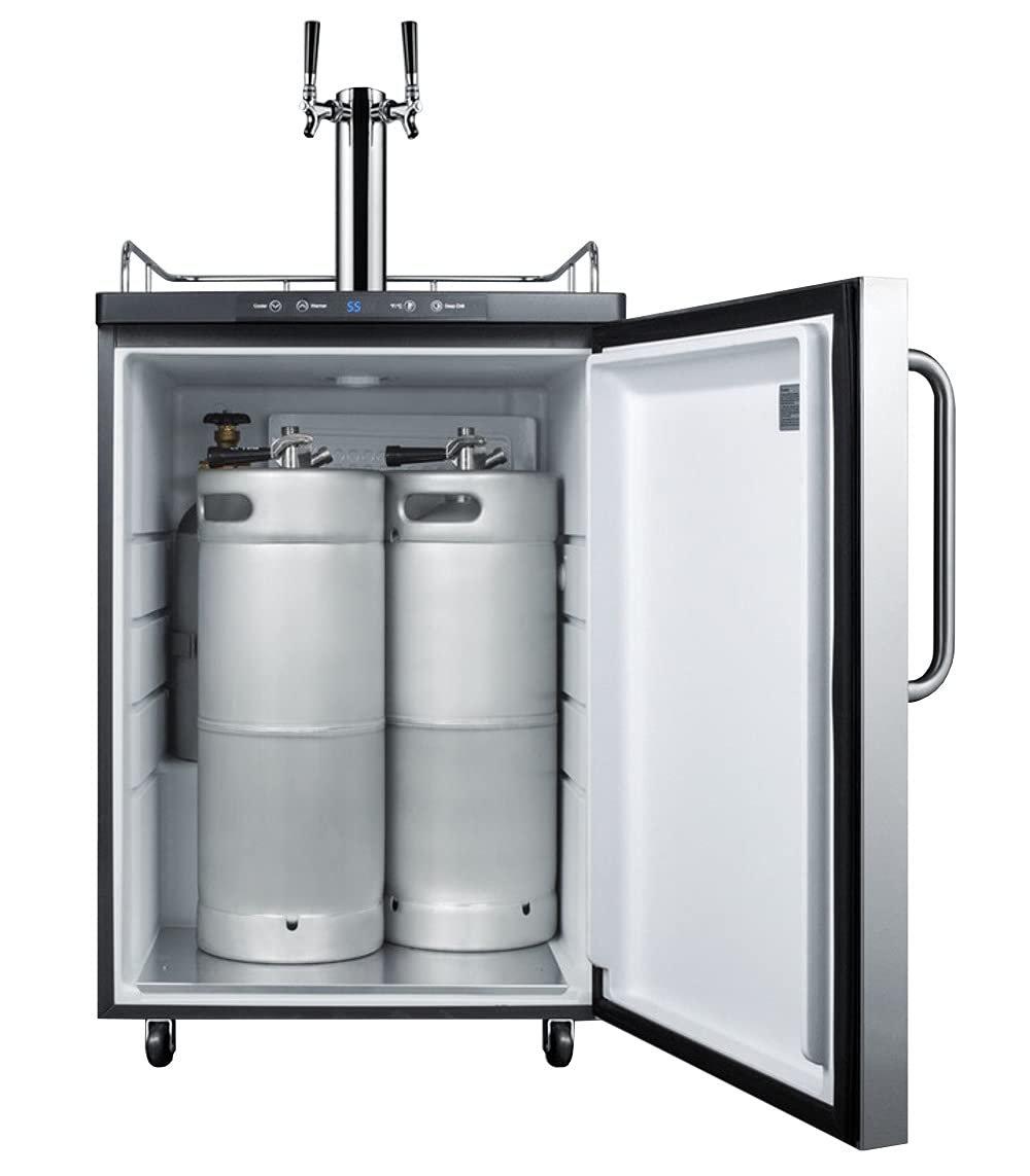 Summit Sbc635mbi7sstbtwin Wine Dispenser, Stainless-Steel on Fridge.com - View 4