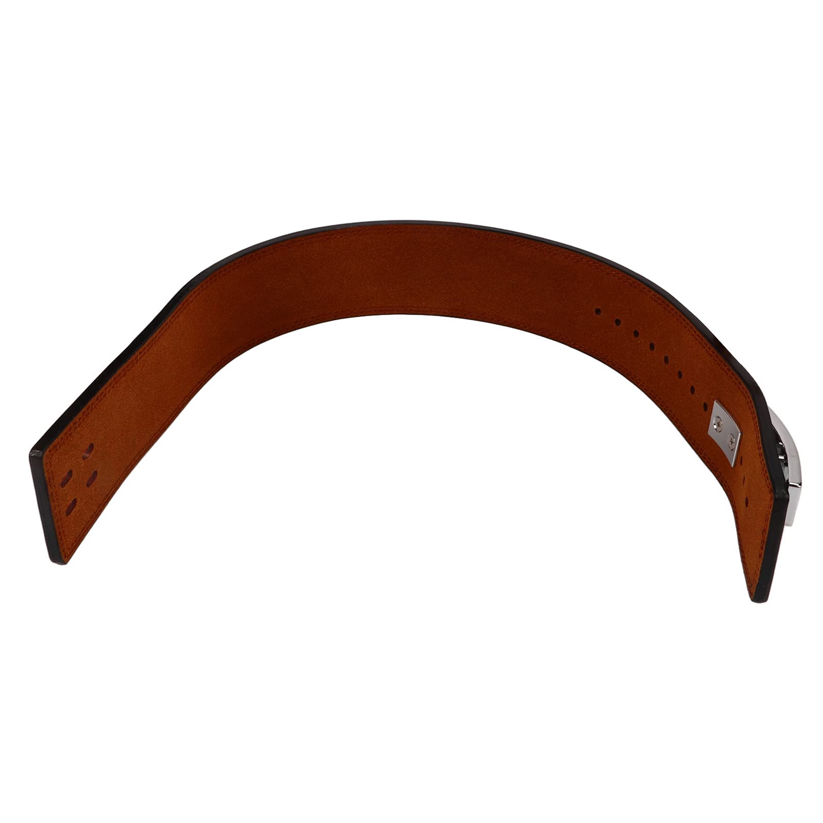 KANASI Cinturón de levantamiento de pesas de cuero, cinturón de entrenamiento de soporte lumbar ajustable para entrenamientos de fuerza, sentadillas, peso muerto, culturistas