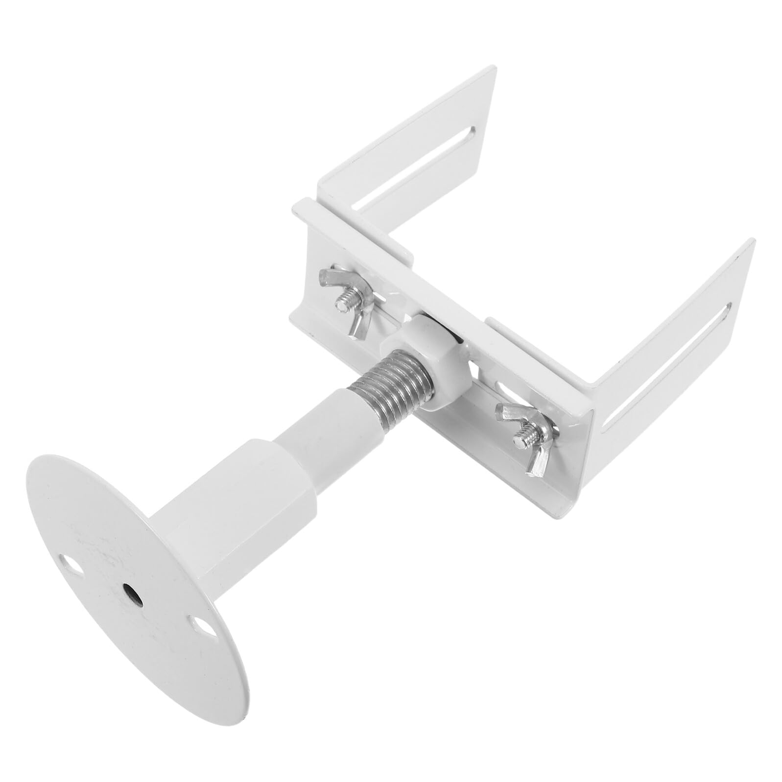 Support Radiateur Réglable Acier pour Radiateur et Climatisation Pied de Fixation Sol Support Stable avec Insert Plastique Montage Facile pour Chauffage Central et Climatiseur