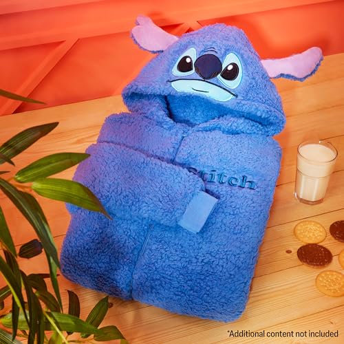 Disney Stitch Fleece Pyjama for Kids Teenagers - Hooded Pyjama 4-14 Years Kids PJs Comfy Loungewear Gifts for Girls2