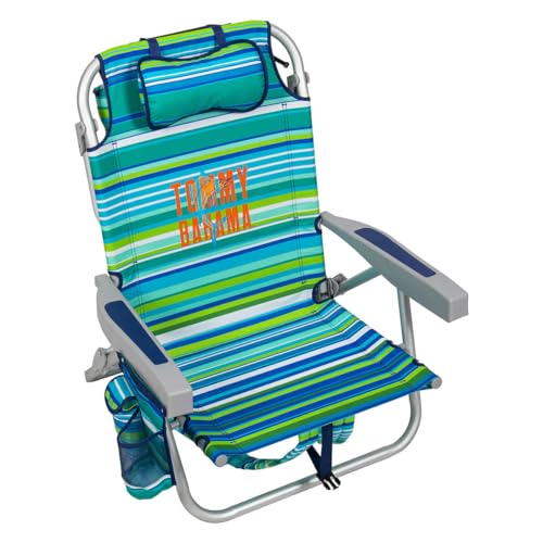 Tommy Bahama Insulated BeachChair - Green Edition with Cooler & Storage