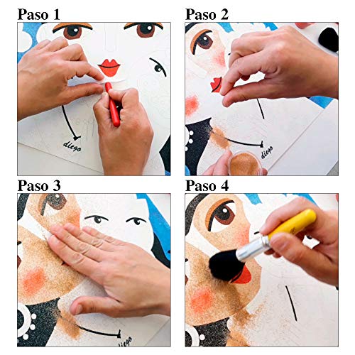 Arenart - Set da dipingere con sabbie - Famiglia