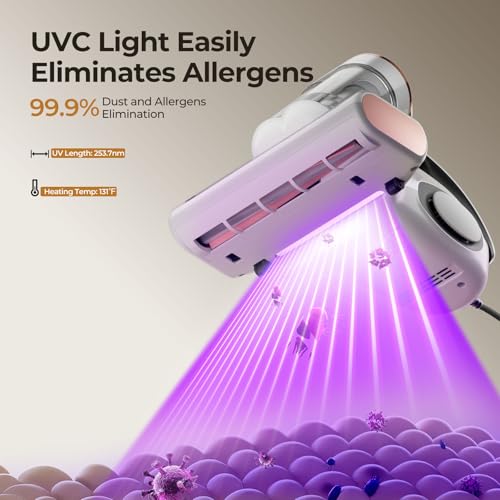 JIGOO Bed Vacuum Cleaner