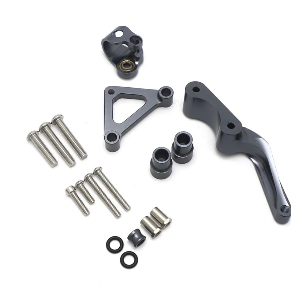 X Psblty Titanium Bracket 4 Stabilizer Level Damping Damper Support Kit For For Monster 696 796 795 Accessories Motorcycle Mounting Holder Steering Damper Bracket Stabilizer(Titanium Bracket 4)
